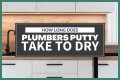 How long does it take for spot putty to dry?